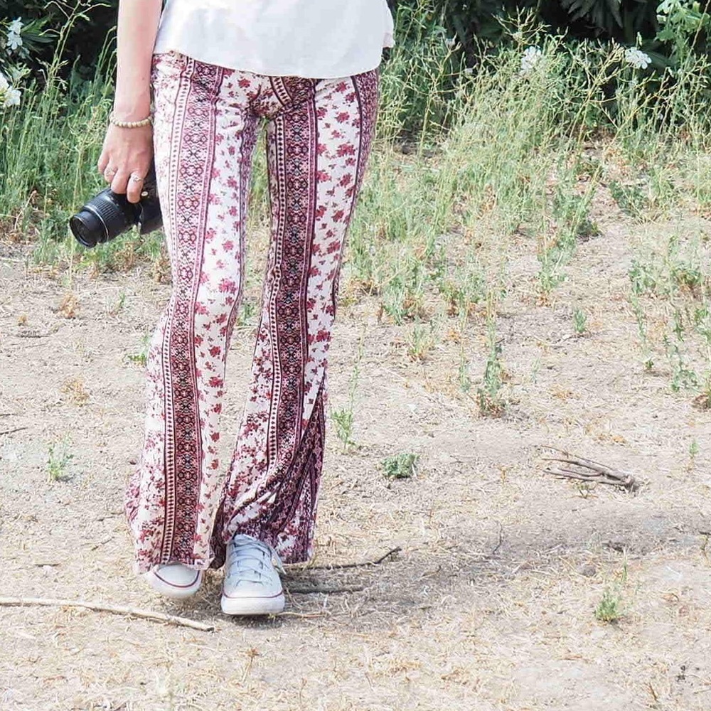 flair patterned pants - Picture 3 of 4